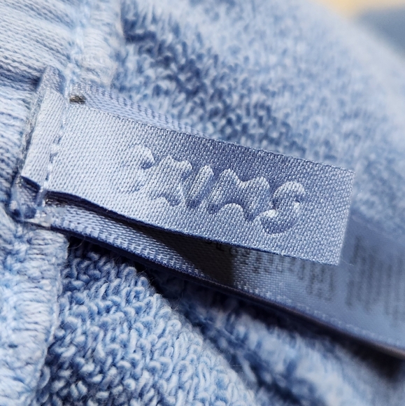 SKIMS French Terry Jogger Pant Cotton Pockets Drawstring Loose Fit Blue Sz XXS - Picture 5 of 14